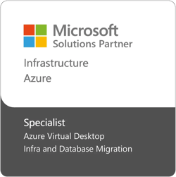 Advania is a Microsoft Solutions Partner in the solution area Infrastructure (Azure). We have two specializations: Azure Virtual Desktop and Infra and Database Migration.